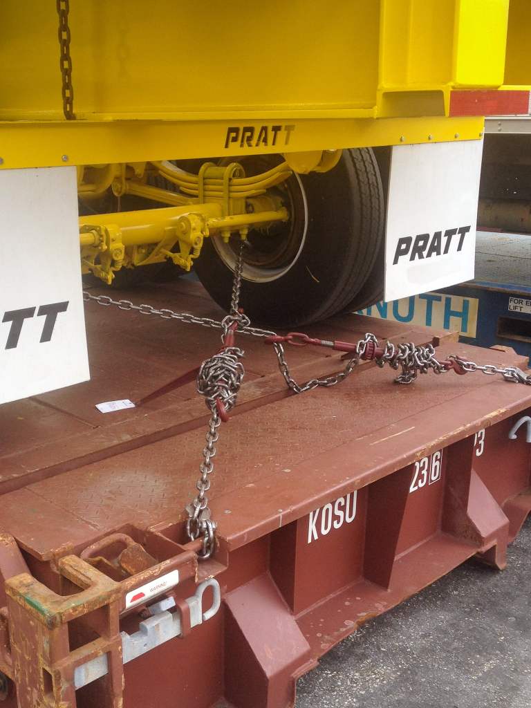 chain and ratchet binder operation