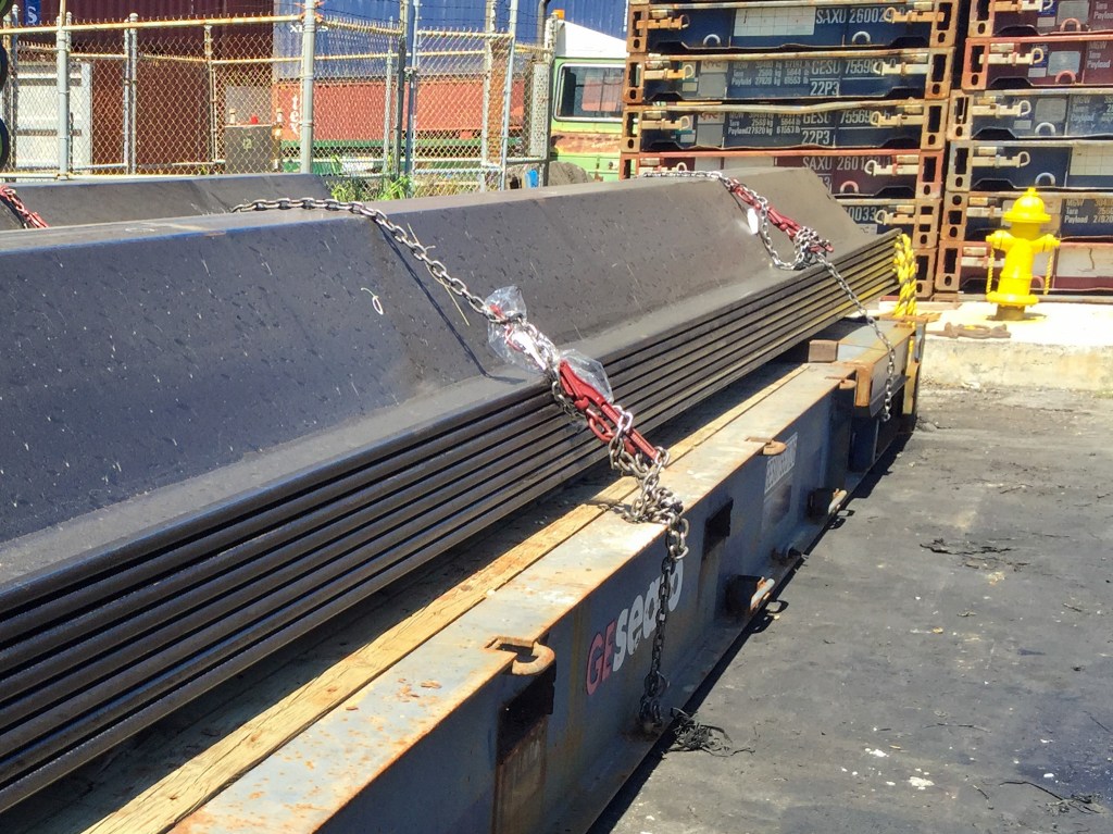 chain and binder tensioner flat rack